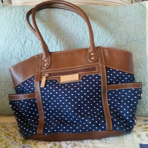 Polka dot purse